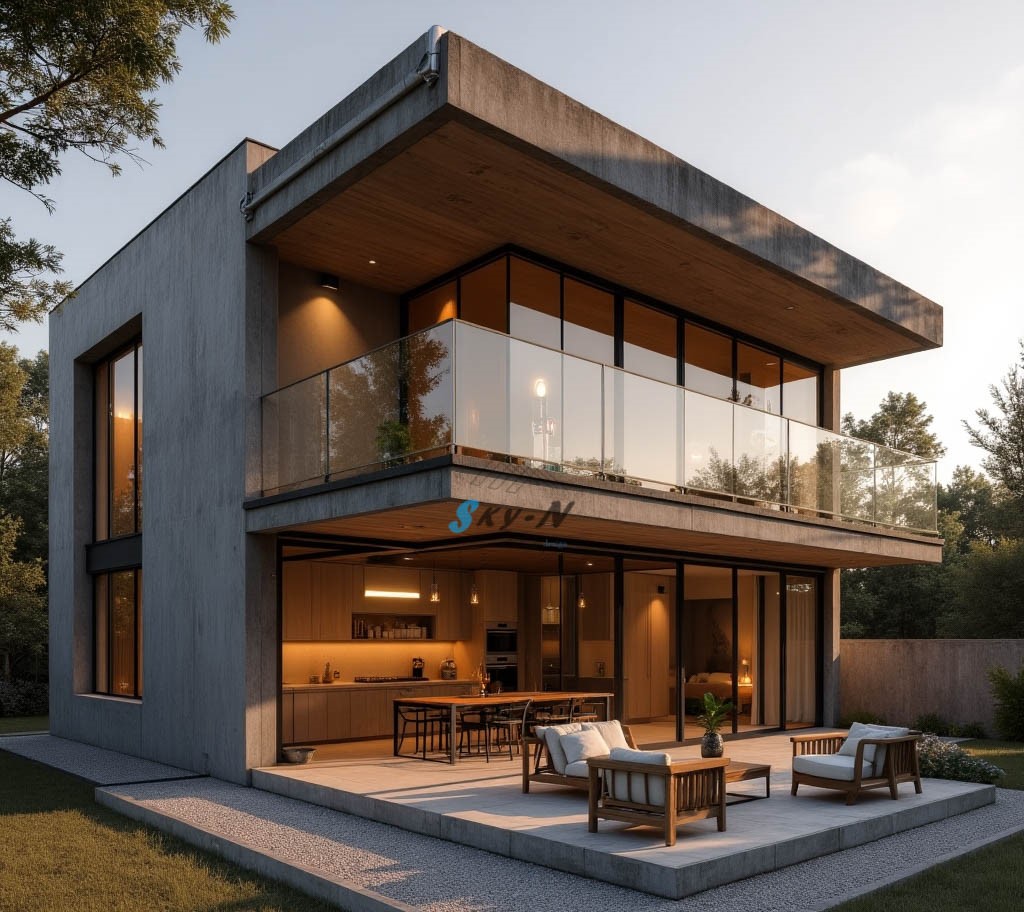 แบบบ้านลอฟท์ชั้นเดียว (Single-Story Loft House) คำอธิบาย: บ้านสไตล์ลอฟท์ชั้นเดียว เน้นโชว์โครงสร้างดิบเท่ เช่น ปูนเปลือย เหล็ก และโครงสร้างเปิดโล่ง เป็นบ้านที่มีความทันสมัย มีสไตล์เฉพาะตัว เหมาะสำหรับผู้ที่ชอบความเรียบง่ายแต่แตกต่าง จุดเด่น: โครงสร้างเปิดโล่ง อากาศถ่ายเทดี สไตล์อินดัสเทรียลดิบเท่ไม่เหมือนใคร ตกแต่งง่ายด้วยโทนเข้มและวัสดุไม้ คำค้น SEO: บ้านลอฟท์ชั้นเดียว, แบบบ้านปูนเปลือย, บ้านอินดัสเทรียล, บ้านลอฟท์ 2025