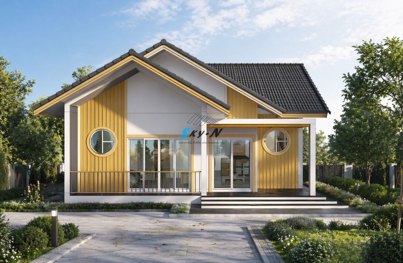 Read more about the article บ้านชั้นเดียว สไตล์ Modern Cozy Minimal S-7814