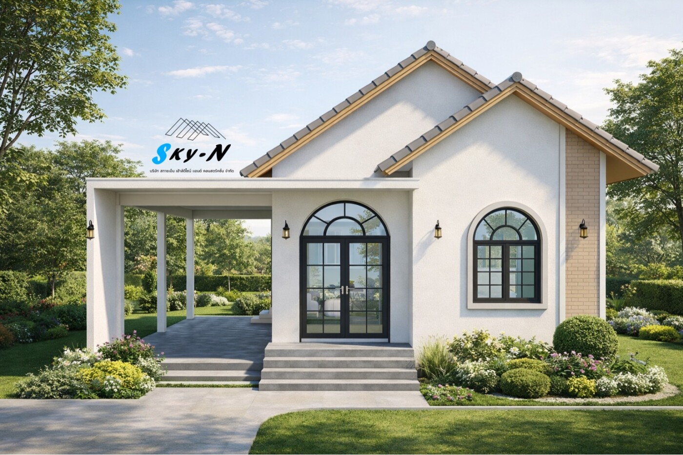 Read more about the article 🏡 แบบบ้านชั้นเดียว สไตล์ Cozy Minimal  S-1427